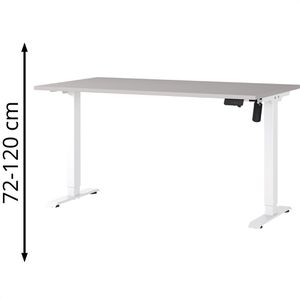 Schreibtisch Germania Profi 3.0, 8023-617, kaschmir / weiß
