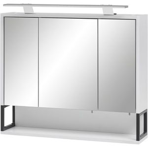 Spiegelschrank Schildmeyer Limone 146034, weiß