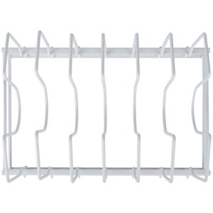 Produktbild für Topfdeckelhalter Gräwe 548.A.C0 weiß, aus Edelstahl