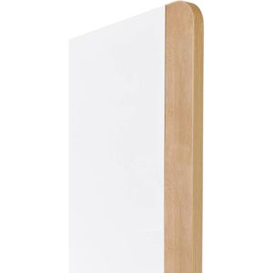 Produktbild für Moderationstafel Rocada NAT8100 Natural, Holzoptik, mit Rollen