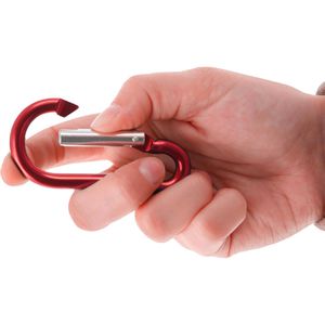 Produktbild für Karabinerhaken Dörner+Helmer 4815724, Aluminium