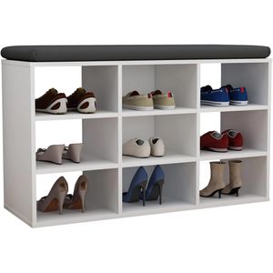 Produktbild für Schuhregal VCM Hinsol XS, aus Holz