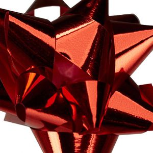Produktbild für Geschenkschleife Relaxdays rot