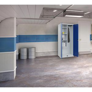Produktbild für Mehrzweckschrank CP-Möbel Classic Plus, abschließbar, blau