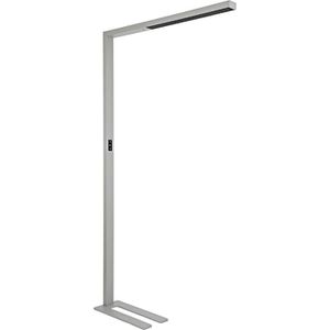 Stehlampe Maul Maulsirius, LED, silber, 196 cm