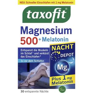 Magnesium taxofit Nacht Depot, 30 Tabletten