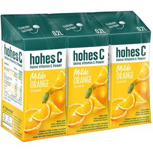 Saft hohes-C Milde Orange mit Acreola, ohne Zuckerzusatz