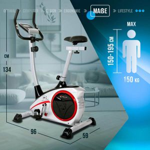 Produktbild für Ergometer Christopeit AL 1, 9 kg Schwungmasse, Upright-Bike