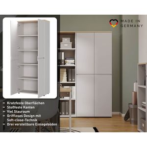 Produktbild für Aktenschrank Germania Lissabon, 4266-654 aus Holz