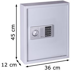 Produktbild für Schlüsseltresor Olymp GOsafe 50B, silber