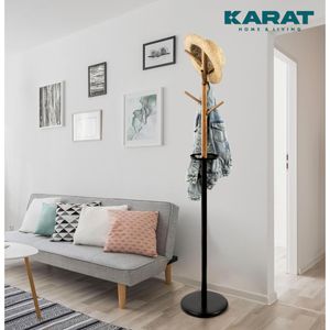 Produktbild für Garderobenständer Karat William, schwarz