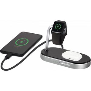 Produktbild für Ladestation Verbatim 3in1 Charger WCS-02