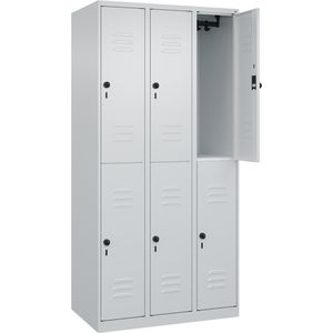 Produktbild für Spind CP-Möbel Classic PLUS, lichtgrau