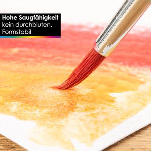 Produktbild für Aquarellpapier OfficeTree 1741, Block, A4