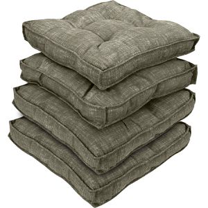 Stuhlkissen Zollner FARO, braun, für Außen