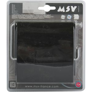 Produktbild für Toilettenpapierhalter MSV Uni, schwarz