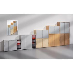 Produktbild für Schiebetürenschrank Hammerbacher 1752S, Holz