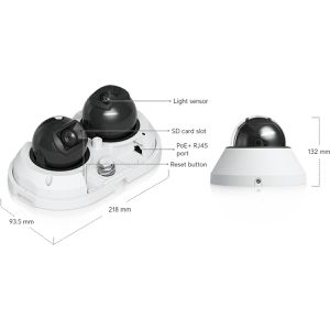 Produktbild für Überwachungskamera UbiQuiti AI Multi Sensor 2, außen