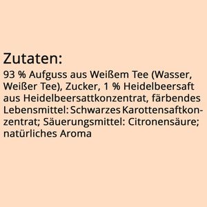 Produktbild für Eistee Edeka Herzstücke Heidelbeere, im Tetrapack