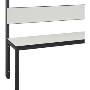 Produktbild für Umkleidebank CP-Möbel 8061-100, Sitzfläche Holz, 150 cm