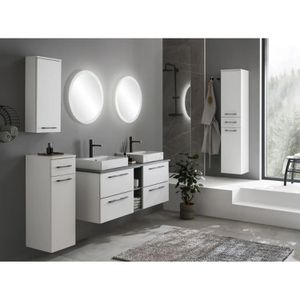 Produktbild für Bad-Hängeschrank Schildmeyer Maxim 154795, weiß