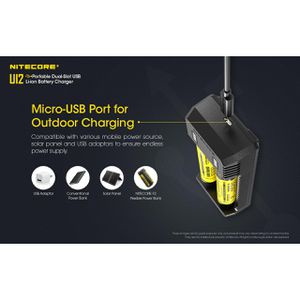 Produktbild für Akku-Ladegerät Nitecore USB UI2