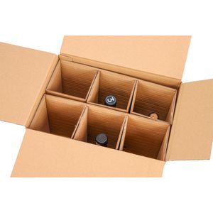 Produktbild für Flaschenkarton Smartboxpro ECOLine, 5 Stück