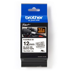 Produktbild für Schriftband Brother TZe-FX231, 12mm