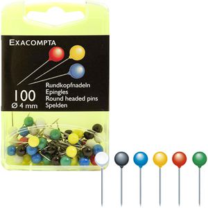 Markierungsnadeln Exacompta 14345E farbig sortiert