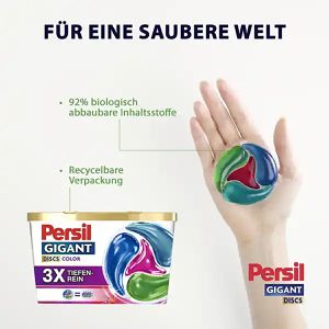 Produktbild für Waschmittel Persil Gigant Color, 3x Tiefenrein