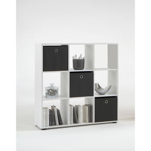 Produktbild für Bücherregal FMD-Möbel Mega 5, 248-005, weiß