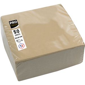 Produktbild für Servietten PROnappe SV622042I, schnurbraun