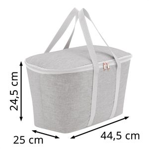 Produktbild für Kühltasche Reisenthel Coolerbag twist sky rose, faltbar