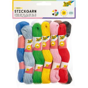 Produktbild für Bindfaden Folia 23992, Stickgarn Set