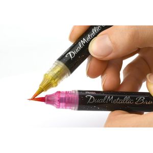 Produktbild für Brush-Pen Pentel XGFH-DXX, Dual Metallic Brush