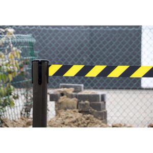 Produktbild für Personenleitsystem ALLROUNDLINE ALA 10, schwarz