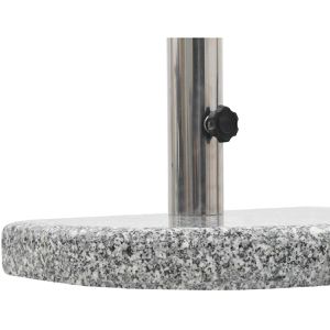 Produktbild für Sonnenschirmständer vidaXL 45069, Granit