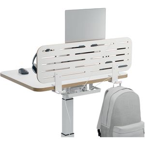 Produktbild für Tischtrennwand Leitz Ergo Pegboard 65490000, weiß