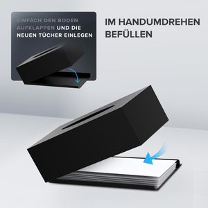 Produktbild für Taschentuchbox ovimar Gronnoya 81003881, aus Edelstahl
