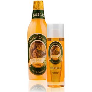 Produktbild für Geschenkset BRUBAKER Cosmetics Bier Badeset