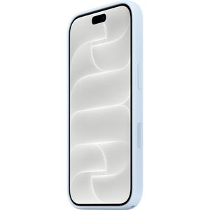 Produktbild für Handyhülle Apple Silikon Case MK8W4ZM/A, MagSafe, klarblau