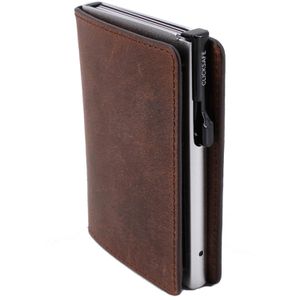 Kreditkartenetui Clicksafe Wallet Slim, 976305, Echt Leder