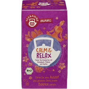 Produktbild für Tee Teekanne Organics, Calm &amp; Relax, BIO