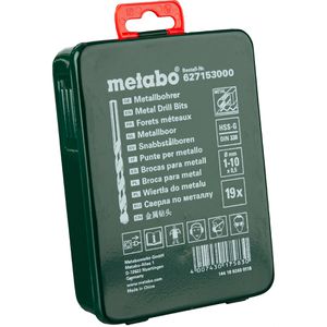 Produktbild für Bohrer Metabo HSS-G-Bohrerkassette SP, 627153000