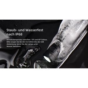 Produktbild für Taschenlampe Wuben C3, LED, aufladbar