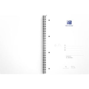 Produktbild für Collegeblock Oxford 100050227 Smart Black, A4