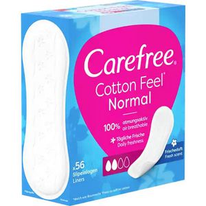 Produktbild für Slipeinlagen Carefree Cotton Feel Normal