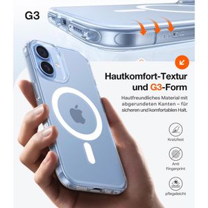 Produktbild für Handyhülle Torras Guardian Magnetic Series MagSafe transparent