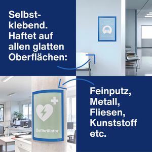 Produktbild für Inforahmen Magnetoplan 1131903 magnetofix, A4
