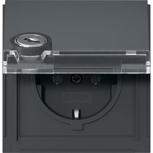 Produktbild für Steckdose Gira TX_44 446767, IP44, Unterputz